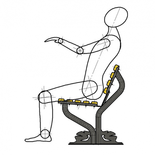 Лавочка паркова "Ліра"