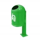 Урна металева оцинкована "R2D2 Green" без попільнички.