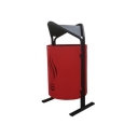 Урна садова металева