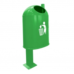 Урна металева оцинкована