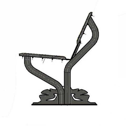 База, боковини лавки "Ліра" (комплект) 