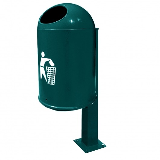 Урна металева оцинкована "R2D2 Blue" 