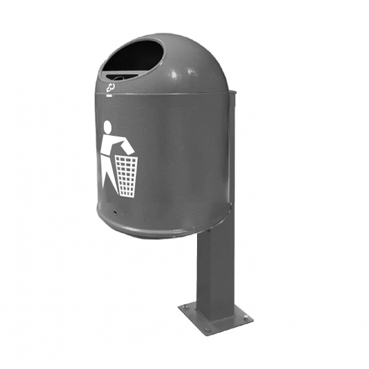 Урна металева оцинкована 