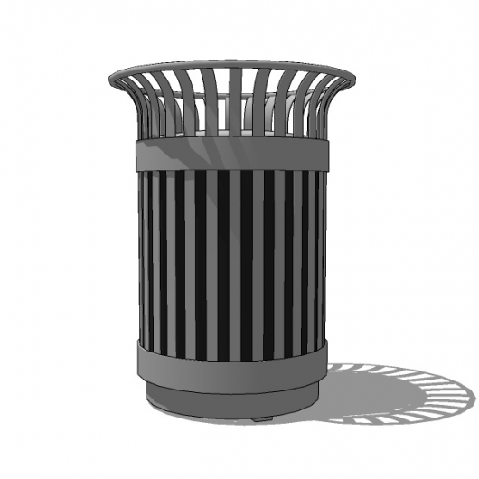 Урна садова металева "Тартл"