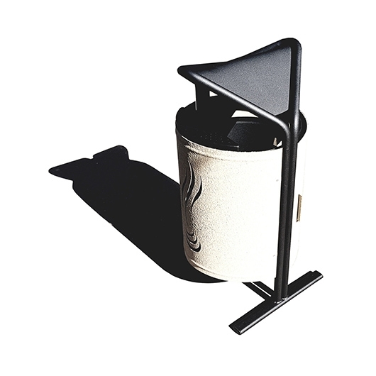 Урна садова металева