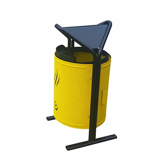 Урна садова металева