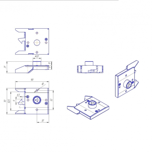 Замок для урни